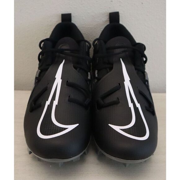 Nike CT6649-010 Men's Sz 9 Black/White Alpha Menace Pro 3 Football Cleats - Picture 2 of 8